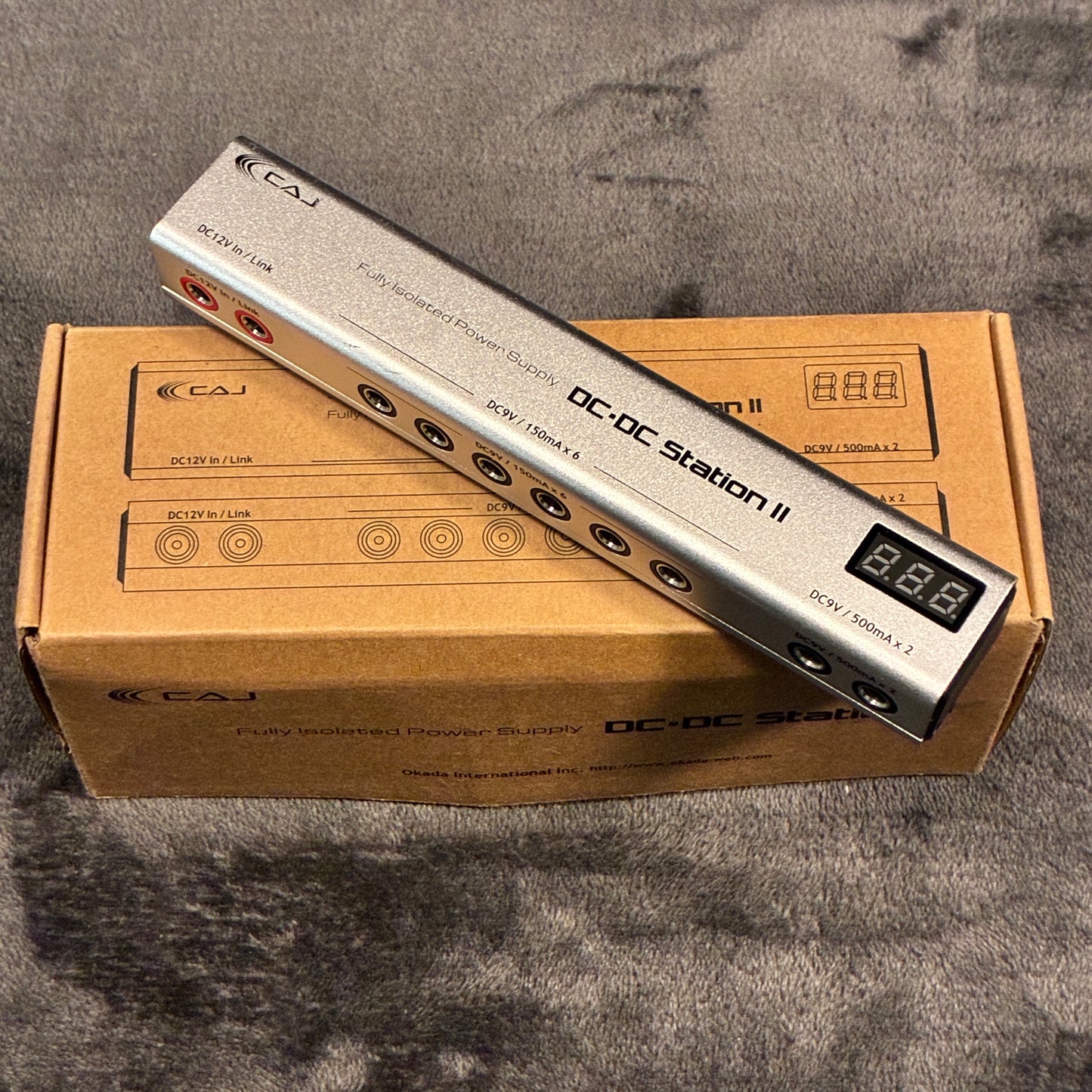 CUSTOM AUDIO JAPAN DC/DC StationⅡ 【USED】【アダプター、ケーブル複数欠品】