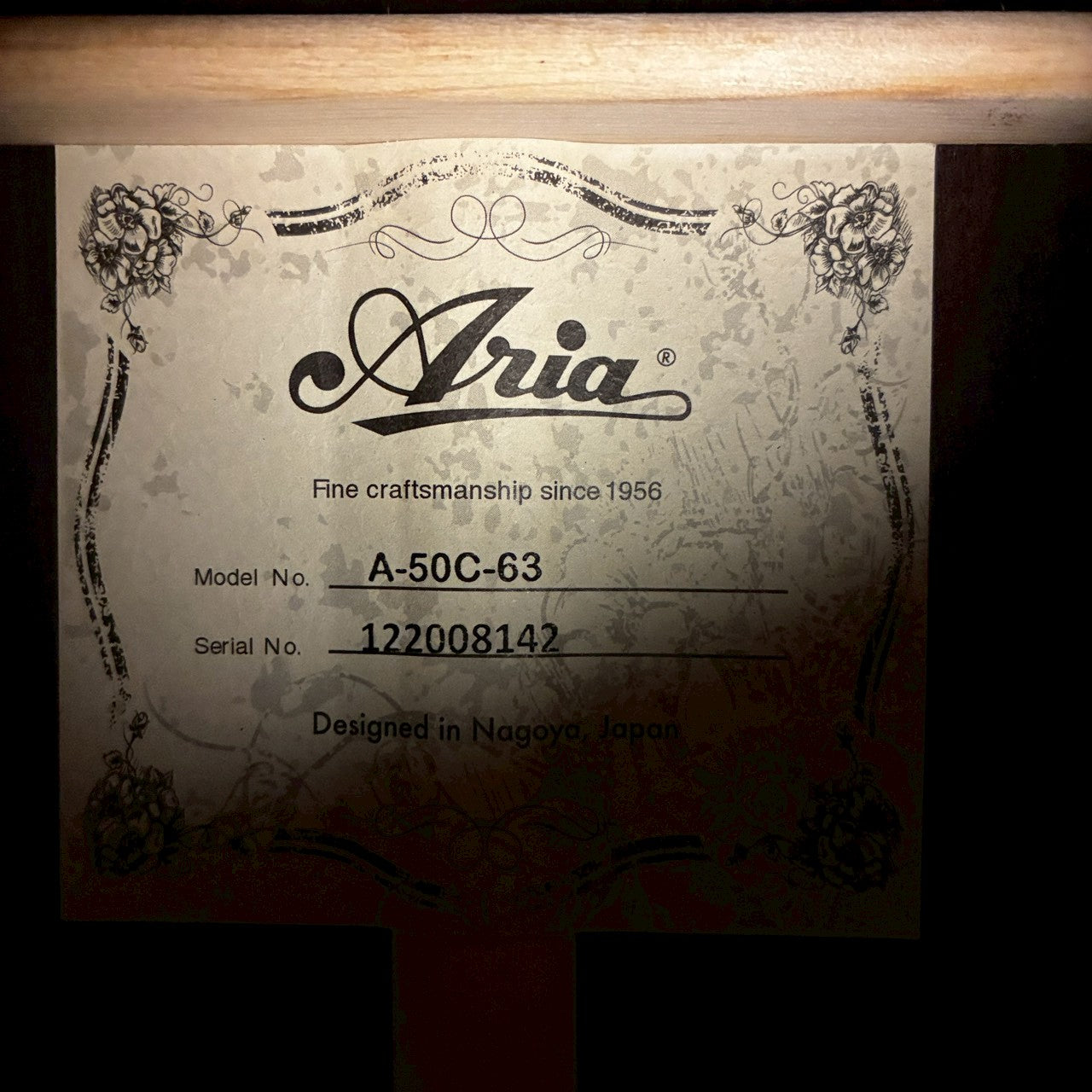 Aria A-50C-63【1.50kg】