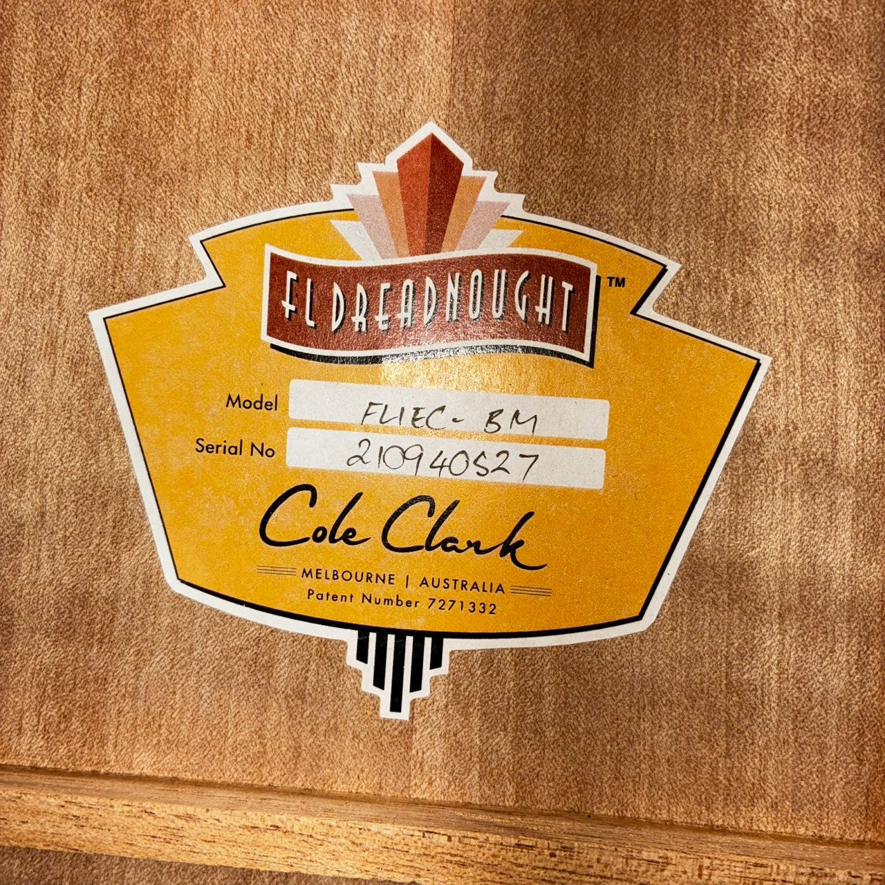 Cole Clark Touring Series FL Dreadnought FL1EC-BM 【USED】 【2.1kg】