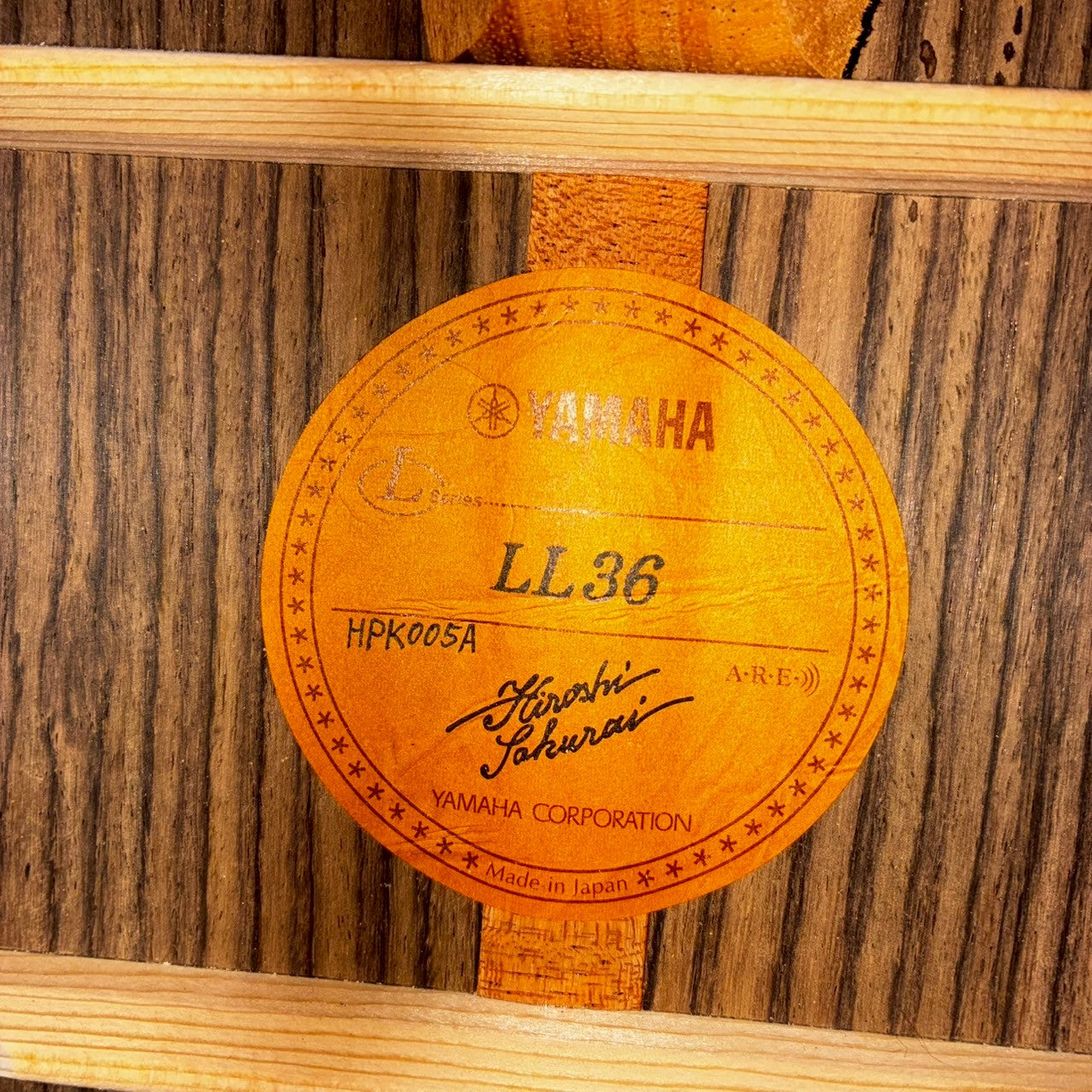 YAMAHA LL 36 ARE 【USED】【2.2kg】