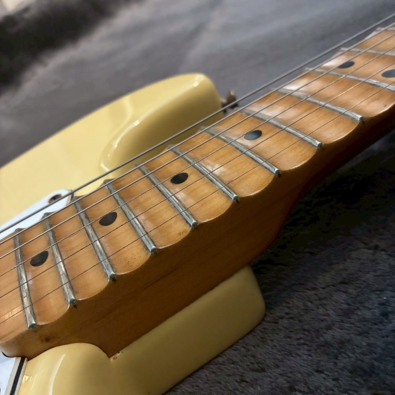 Fender Yngwie Malmsteen Stratocaster Vintage White DiMarzio Pickups【USED】【3.6kg】