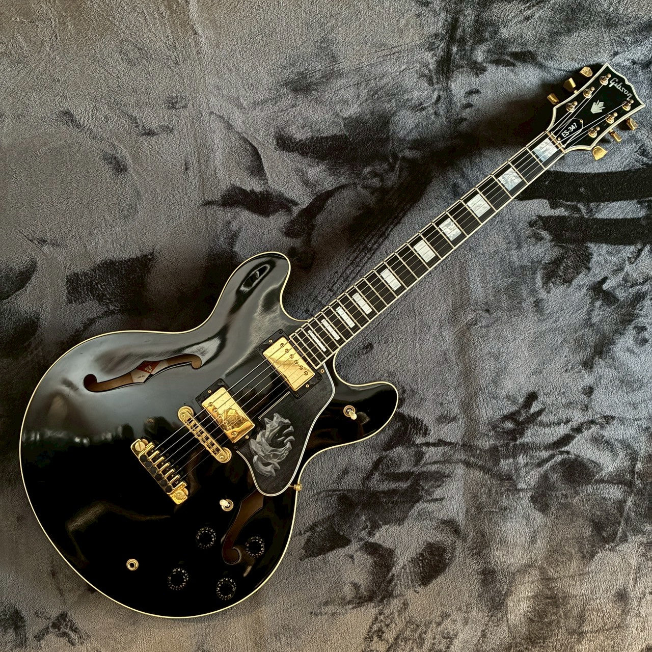 Gibson ES-347 Black 1979年製 【USED】【4.4kg】