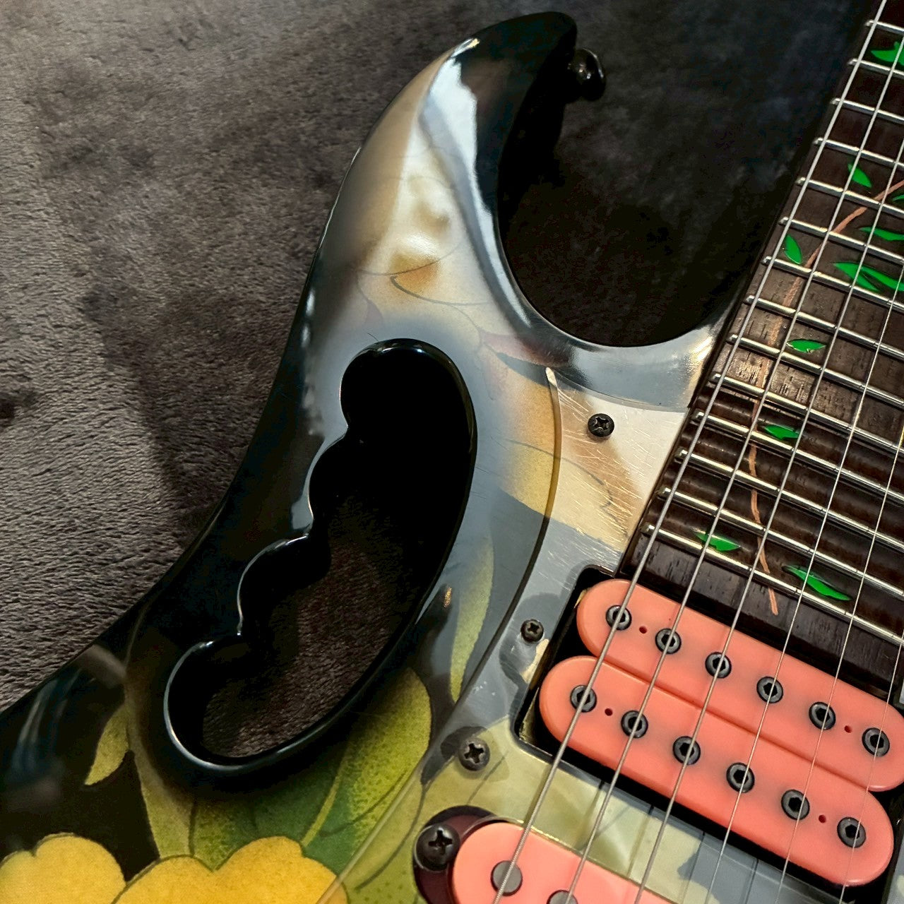 Ibanez JEM77 FP Floral Steve Vai signature【USED】【3.7kg】