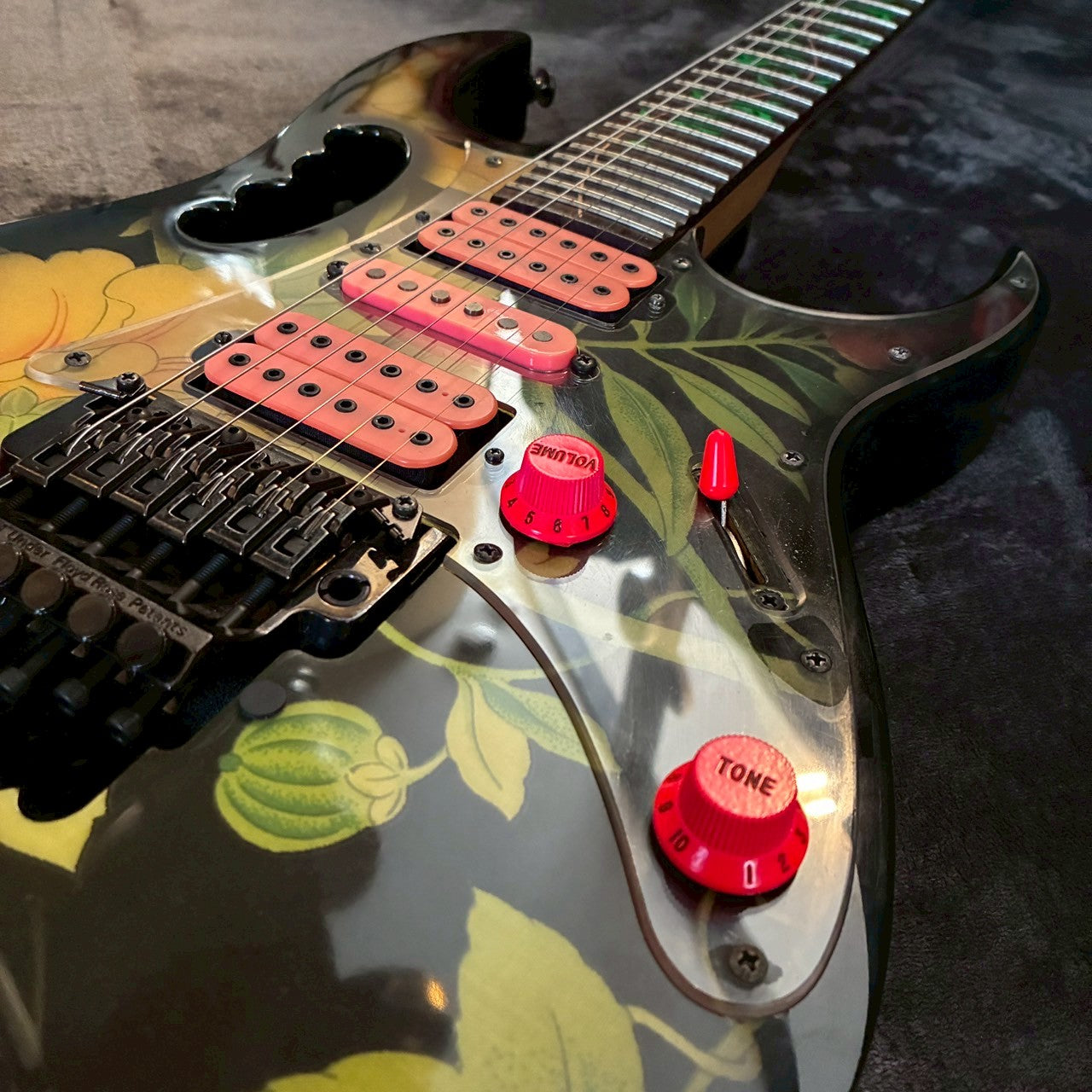 Ibanez JEM77 FP Floral Steve Vai signature【USED】【3.7kg】