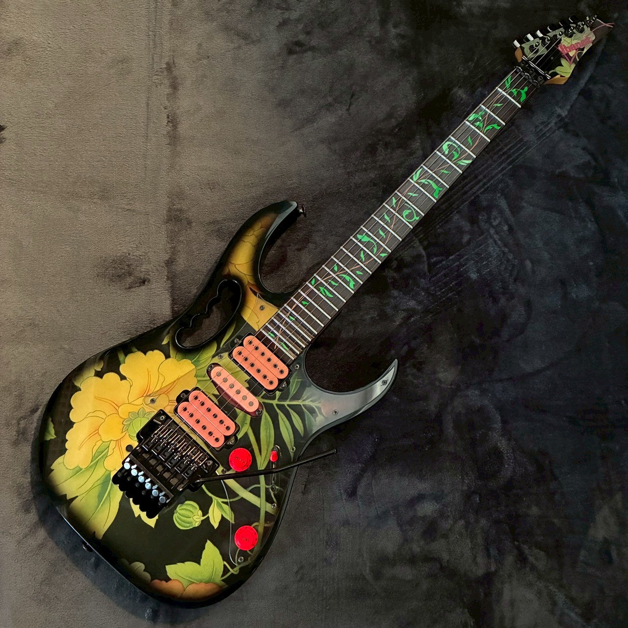 Ibanez JEM77 FP Floral Steve Vai signature【USED】【3.7kg】