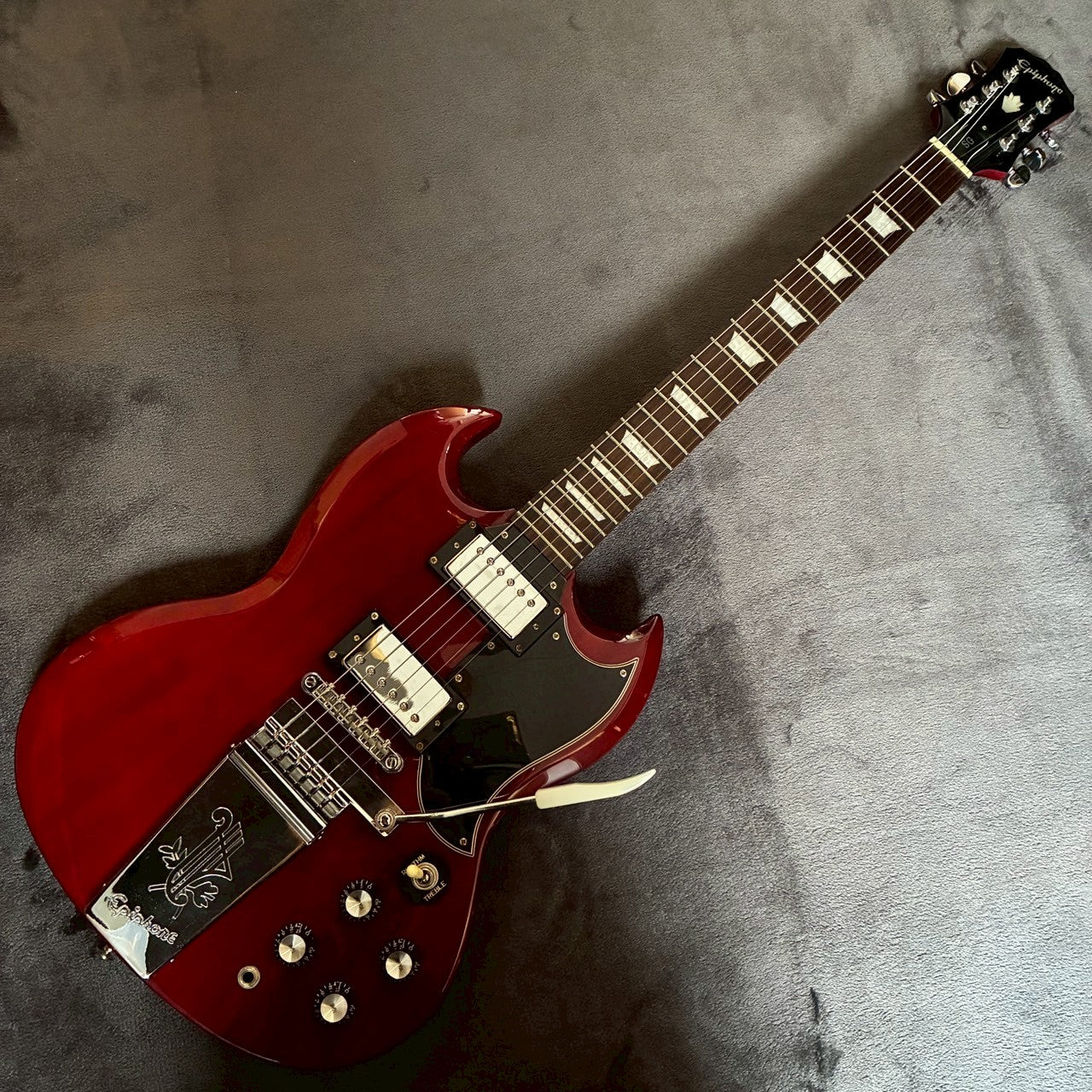 Epiphone SG Standard 60s Maestro Vibrola Vintage Cherry 【USED】【3.5kg】