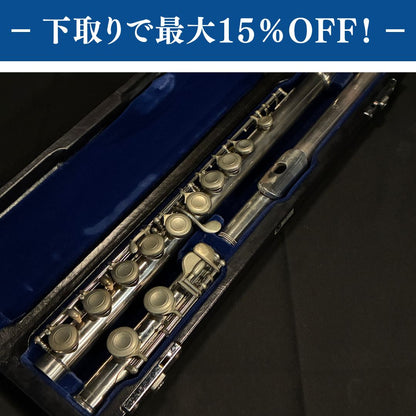 Muramatsu M-120　頭部管銀　フルート 調整済み【下取りで最大15%OFF】【甲府店】