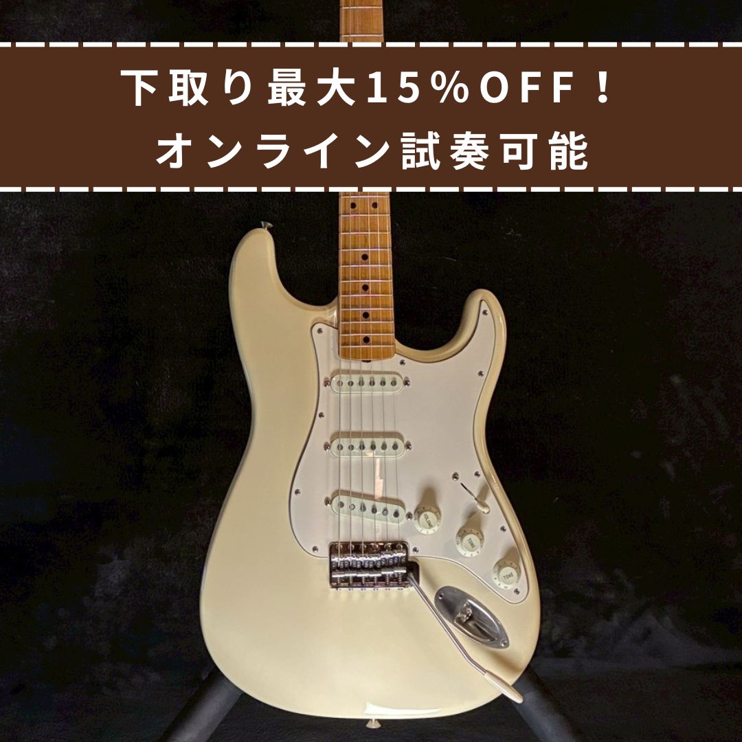 Fender Custom Shop Stratocaster Reverse Head Olympic White【3.71㎏】