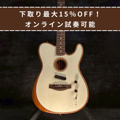 Fender Acoustasonic Player Telecaster Arctic White 2022【2.13kg】