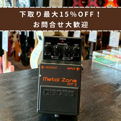 BOSS MT-2 Metal Zone マレーシア製 【USED】