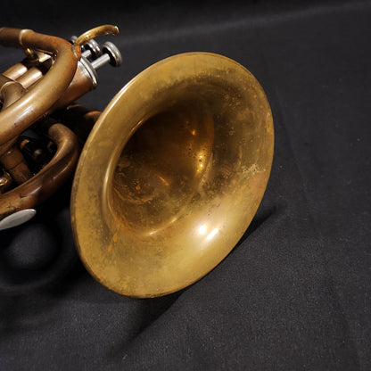 Elkhart by Bach 100PKT ポケットトランペット 調整済み【下取りで最大15%OFF】【甲府店】