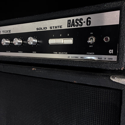 ACE TONE BASS-6 / Bass Amp Head & Speaker Cabinet 【甲府店】