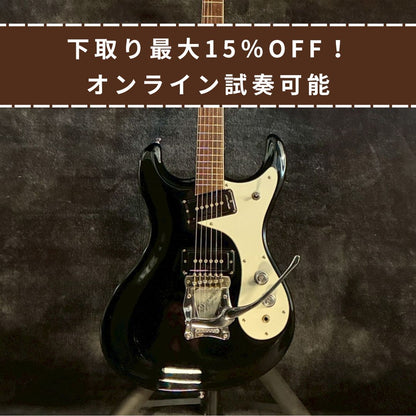Mosrite Excellent 65 Black ベンチャーズモデル【3.84kg】