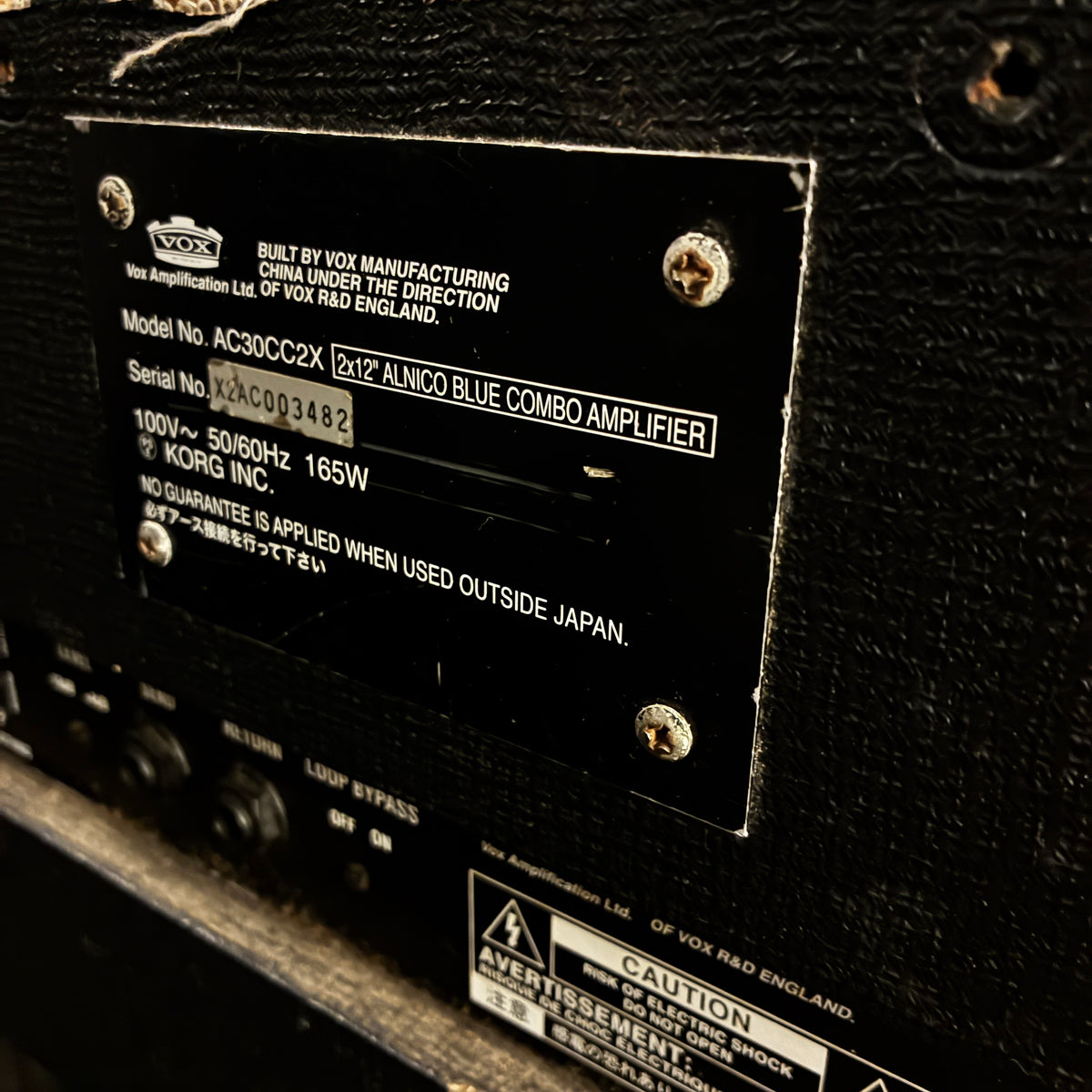 AC30CC2X / Tube Guitar Combo Amp 【甲府店】