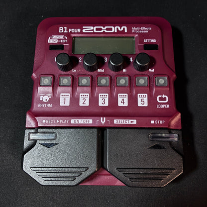 ZOOM B1 FOUR / Bass Multi Effects Processor【甲府店】
