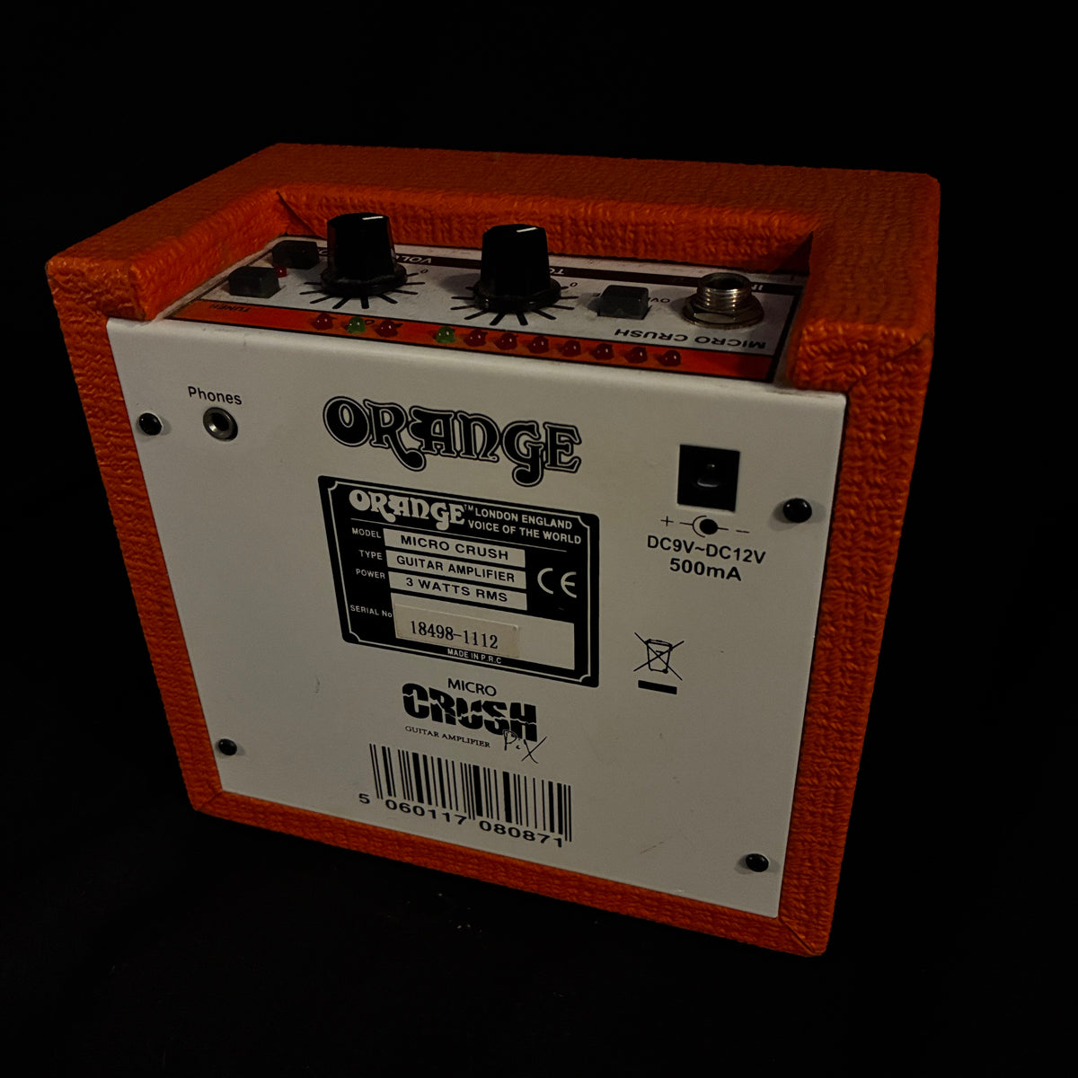 ORANGE MICRO CRUSH / Mini Guitar Combo Amp 【甲府店】