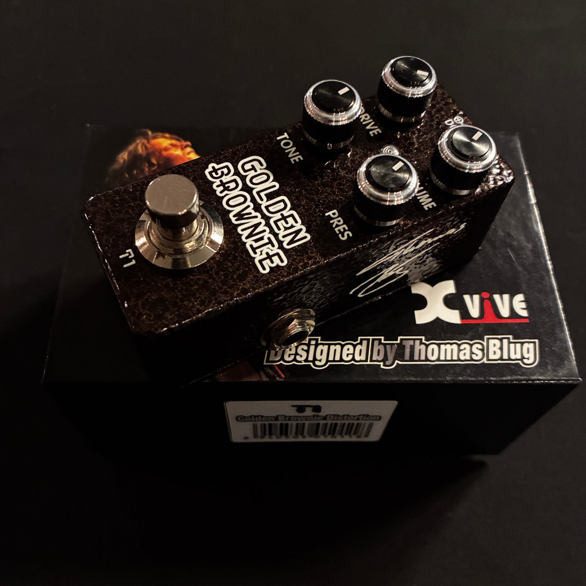 Xvive Effects Pedals GOLDEN BROWNIE T1 / Distortion 【甲府店】