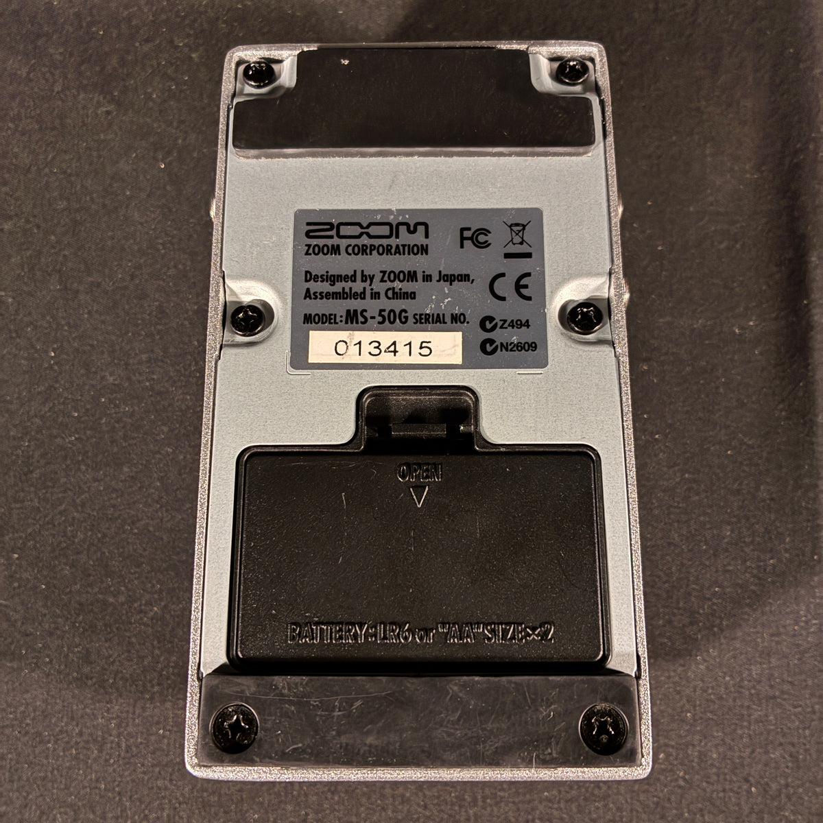 ZOOM MS-50G / MultiStomp Guitar Pedal【甲府店】