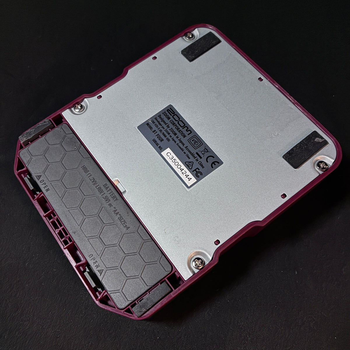 ZOOM B1 FOUR / Bass Multi Effects Processor【甲府店】