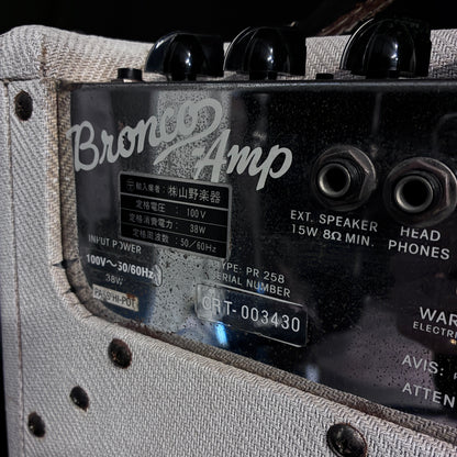 Fender Bronco Amp white / Guitar Combo Amp 【甲府店】
