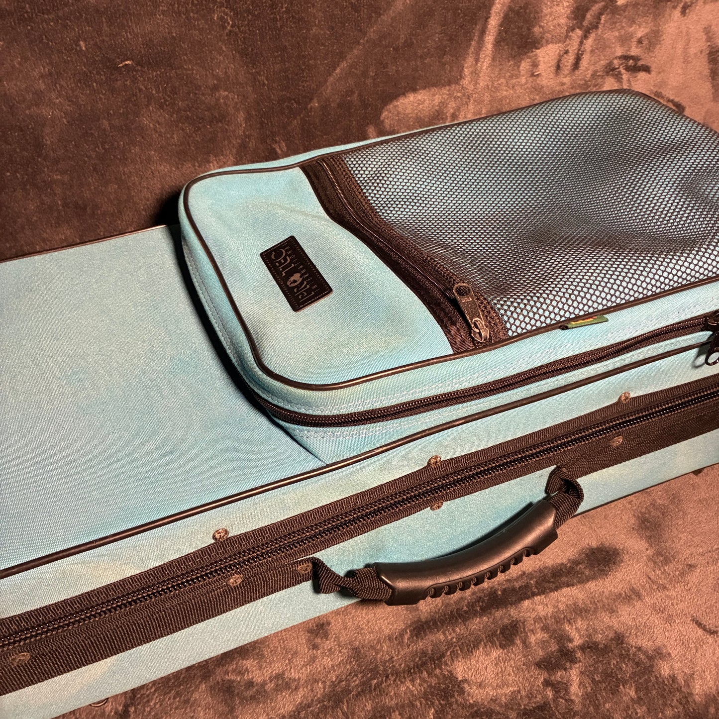 PROTEC　アルトサックス用ケース　リュック型　水色