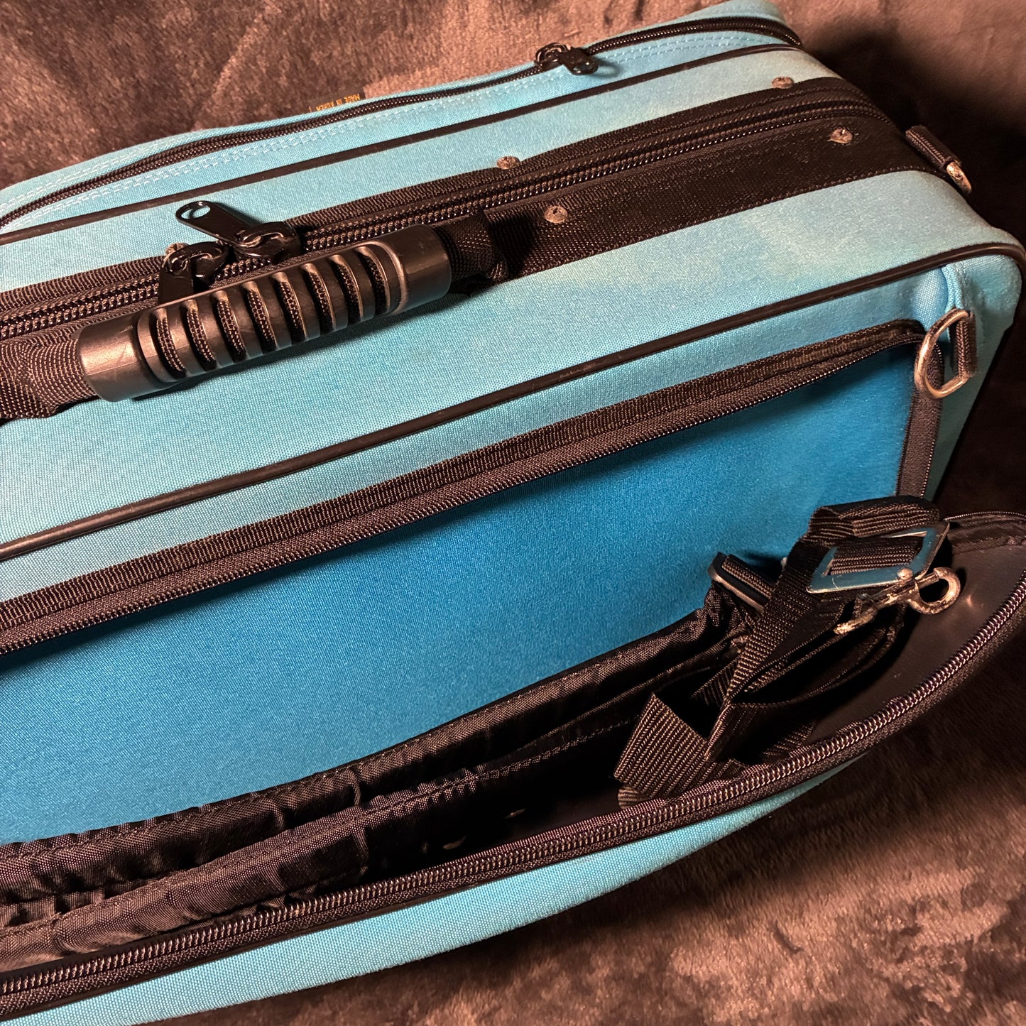 PROTEC　アルトサックス用ケース　リュック型　水色