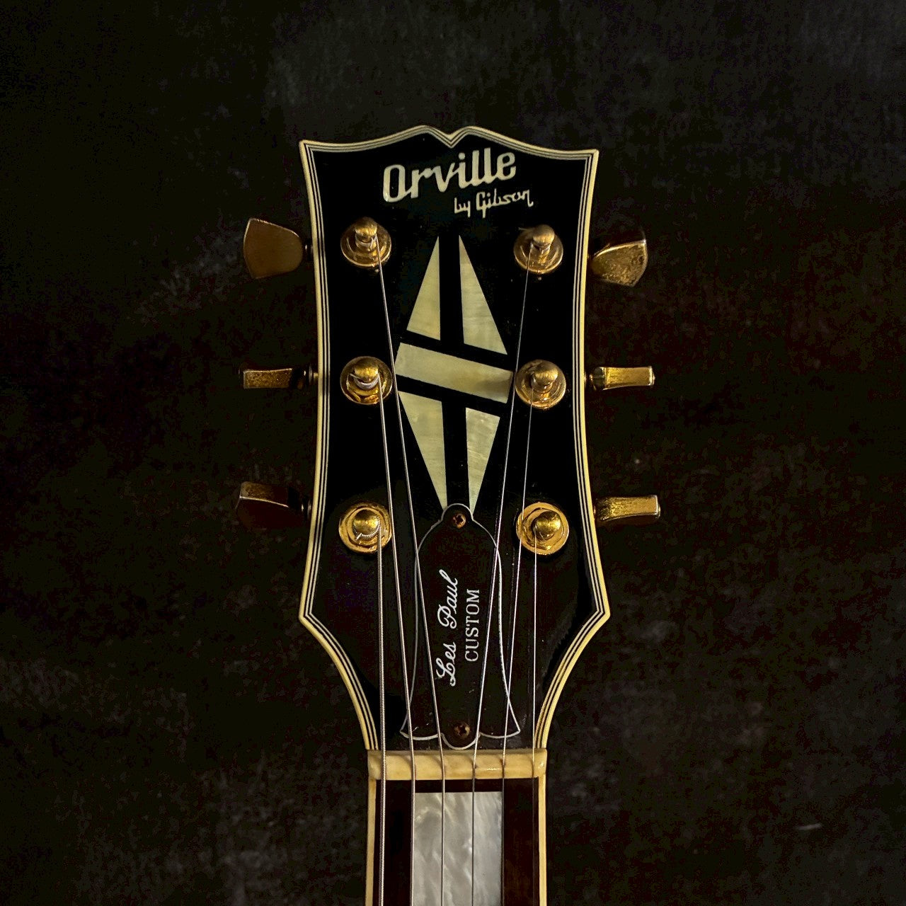 Orville by Gibson Les Paul Custom Ebony【3.91kg】