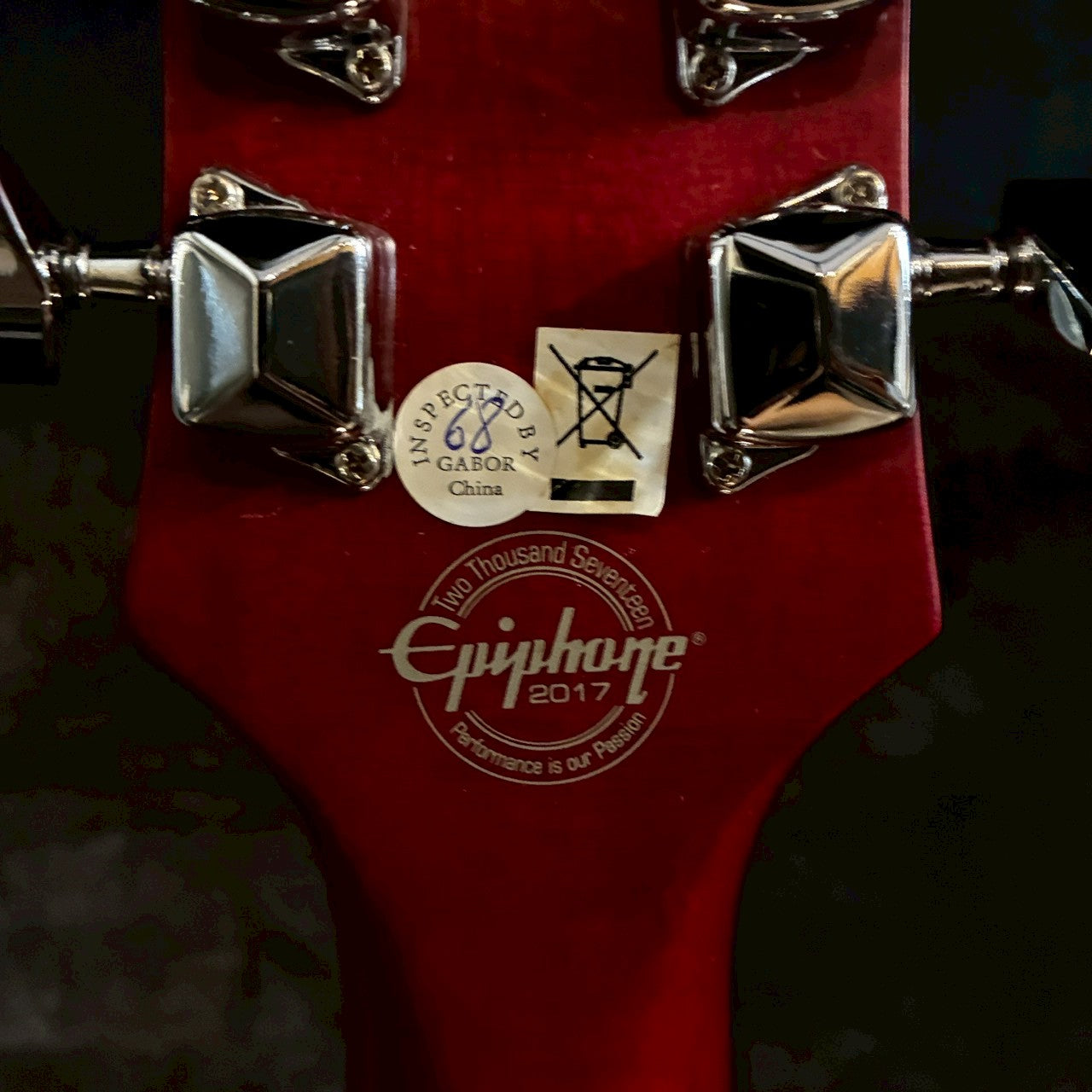 Epiphone SG Junior 2017 Red【2.54kg】