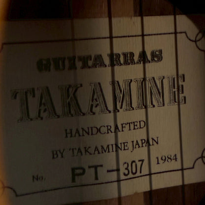Takamine PT-307 80年代日本製 エレガット【1.85kg】