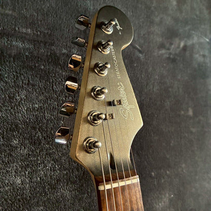 Squier Affinity Series Stratocaster HH Charcoal Frost Metallic 【3.68kg】