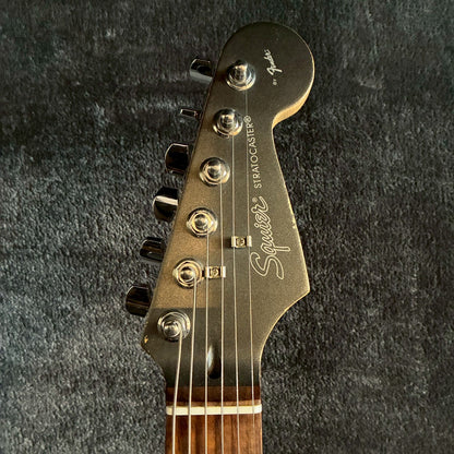 Squier Affinity Series Stratocaster HH Charcoal Frost Metallic 【3.68kg】