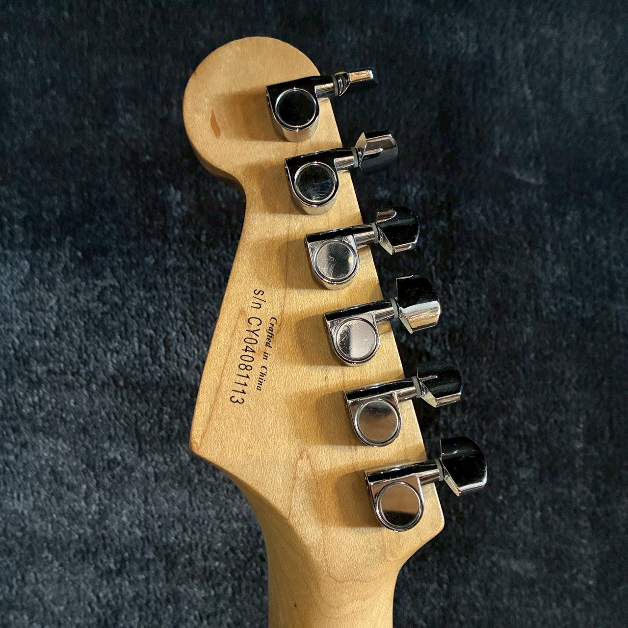 Squier Affinity Series Stratocaster HH Charcoal Frost Metallic 【3.68kg】
