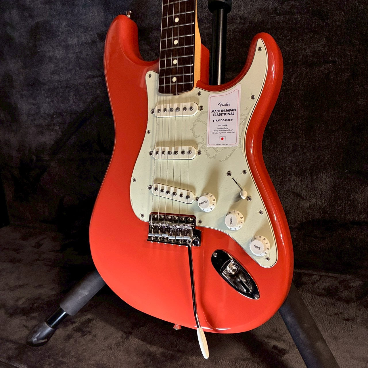 Fender Made in Japan Traditional '60s Stratocaster Fiesta Red 2025年製【3.32㎏】