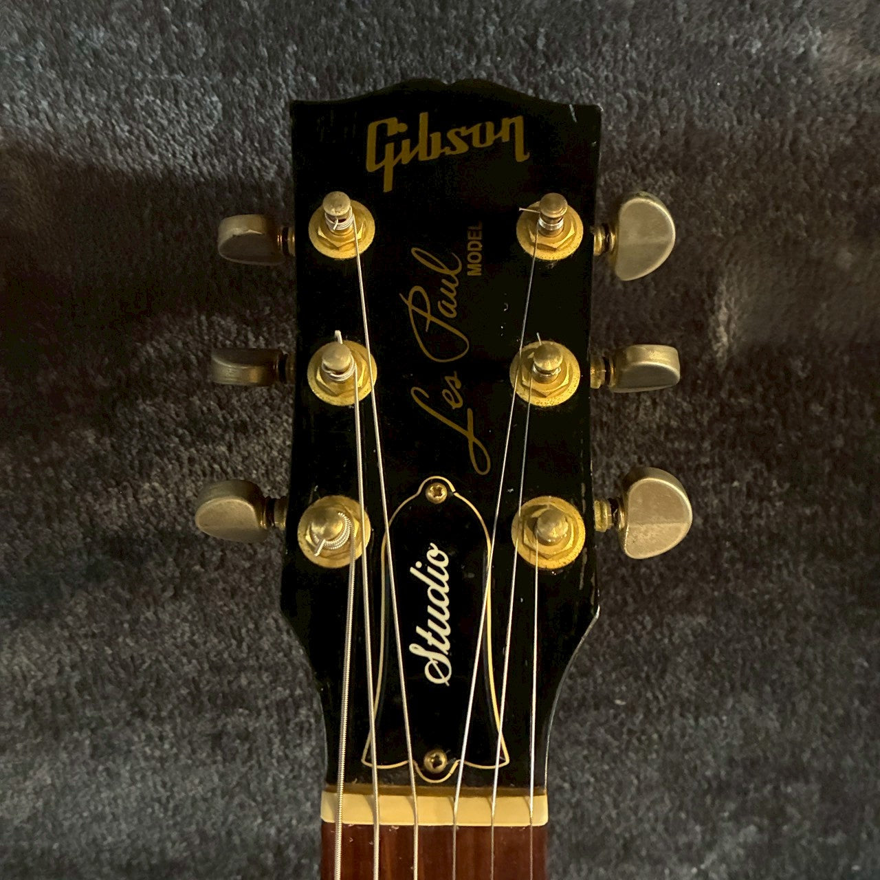 Gibson Les Paul Studio Ebony Gold 2000年製 【3.79㎏】