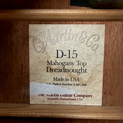 Martin D-15 【USED】【1.8㎏】