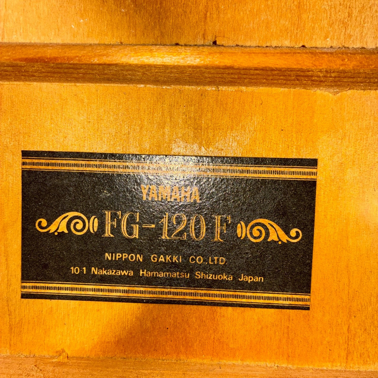 YAMAHA FG120F ブラックラベル【1.54kg】【USED】