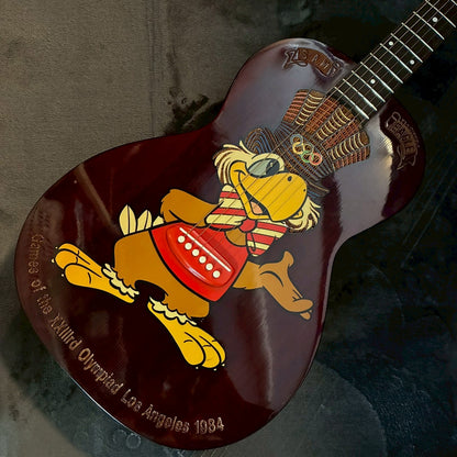 LOS ANGELES OLYMPIC　ロスアンゼルス五輪　記念品ギター【SAM　THE　OLYMPIC　EAGLE】イーグルサム　1984年【USED】【1.75kg】