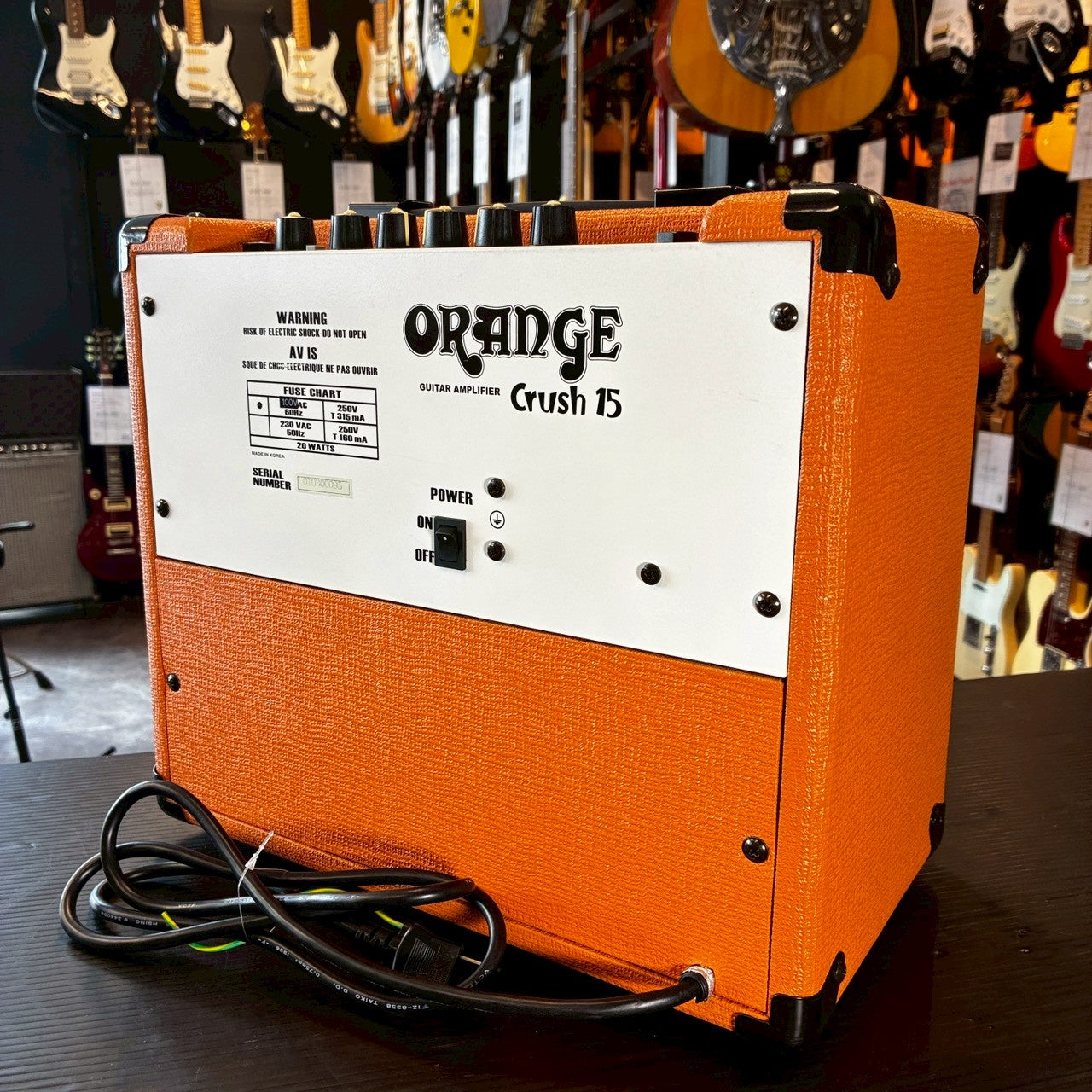 ORANGE Crush15 【USED】 – ヤマナシ楽器