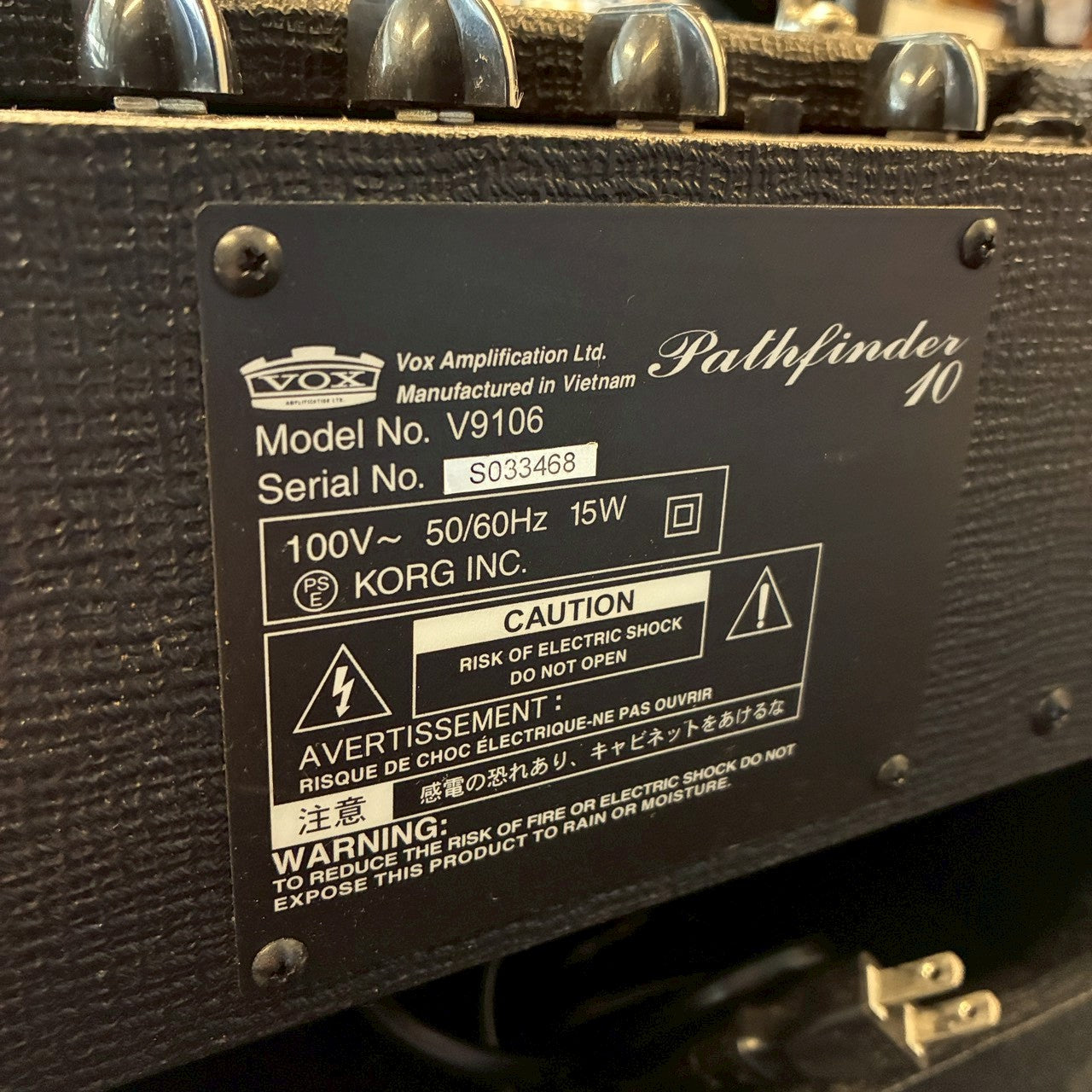 VOX Pathfinder 10 【USED】