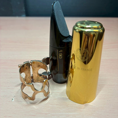 SelmerS90-180　ハリソンPGPリガチャー付き　ソプラノサックス用マウスピース