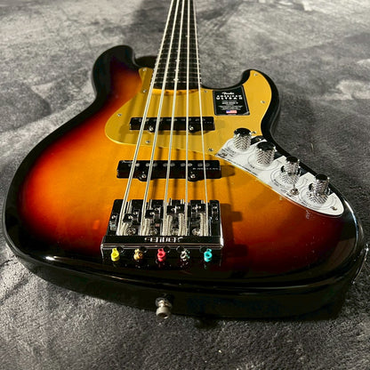 Fender USA American Ultra II Jazz Bass V Ultraburst 2024年製【4.55kg】【USED】