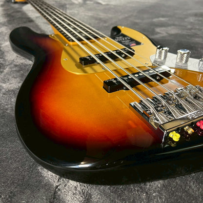 Fender USA American Ultra II Jazz Bass V Ultraburst 2024年製【4.55kg】【USED】