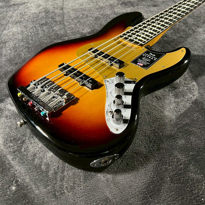 Fender USA American Ultra II Jazz Bass V Ultraburst 2024年製【4.55kg】【USED】