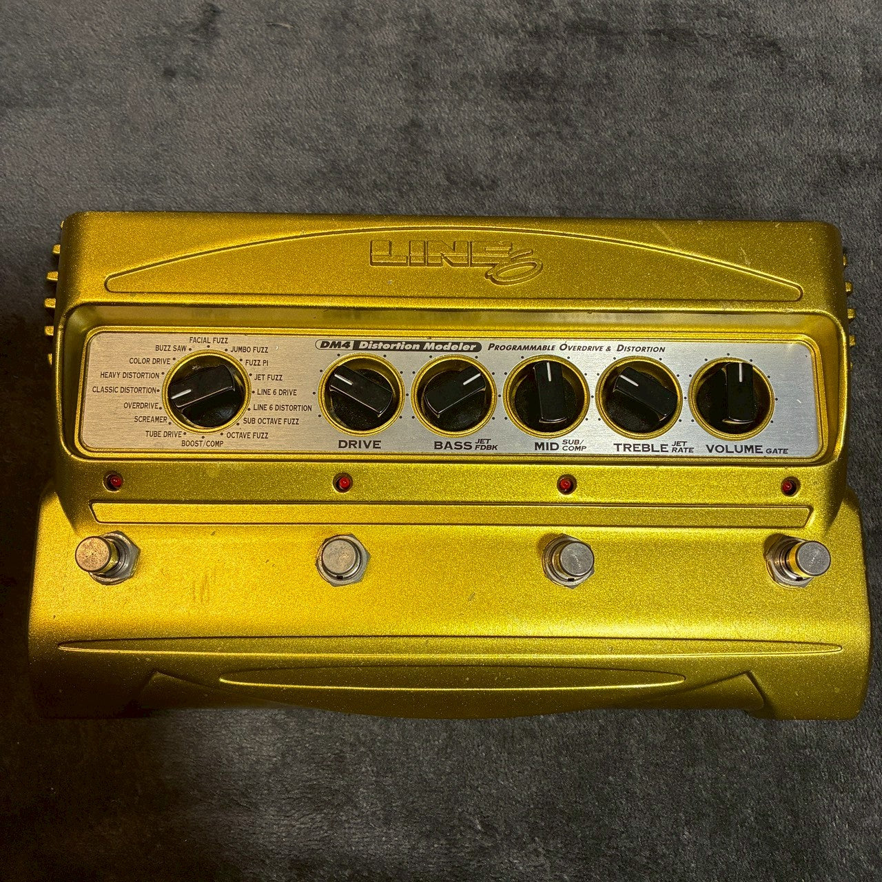 LINE6 Distortion Modeler DM4 【USED】
