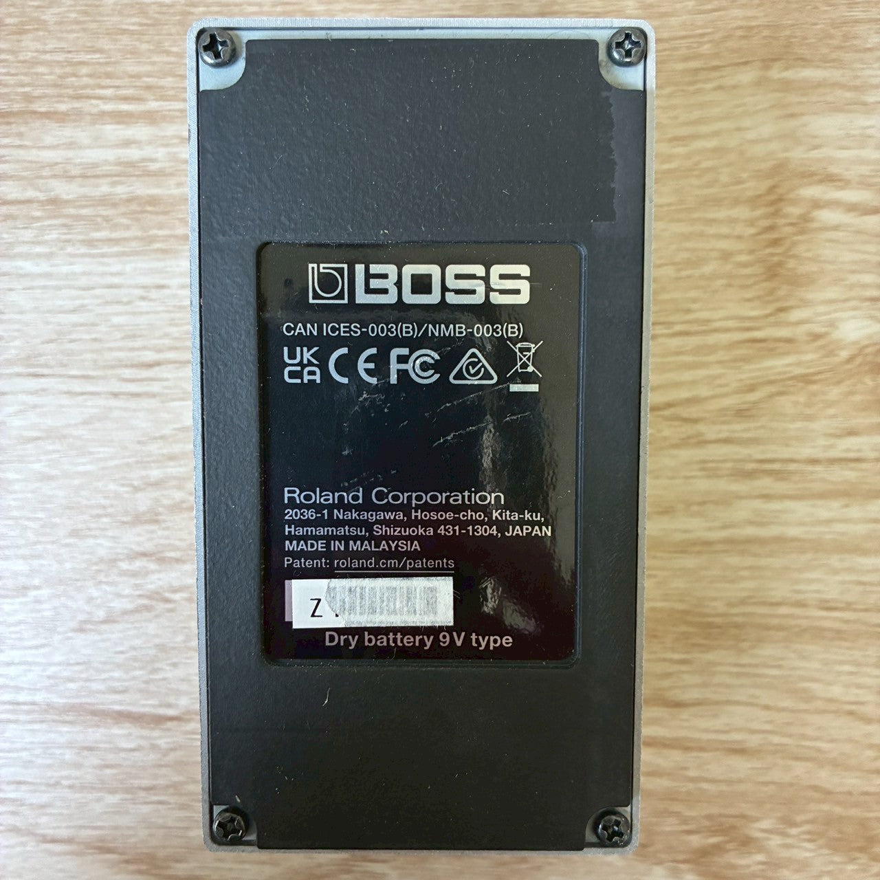 BOSS JB-2 Angry Driver 【USED】