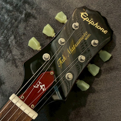 Epiphone Tak Matsumoto DC Standard Plus Top Cherry　【USED】【3.38kg】