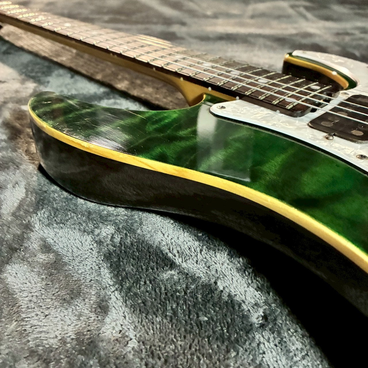SCHECTER	SD-2-24-AL See-thru Green 【3.8kg】【USED】