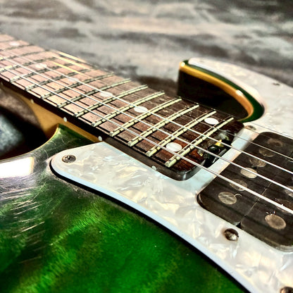 SCHECTER	SD-2-24-AL See-thru Green 【3.8kg】【USED】