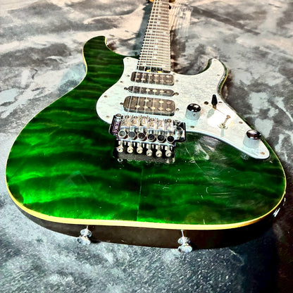 SCHECTER	SD-2-24-AL See-thru Green 【3.8kg】【USED】