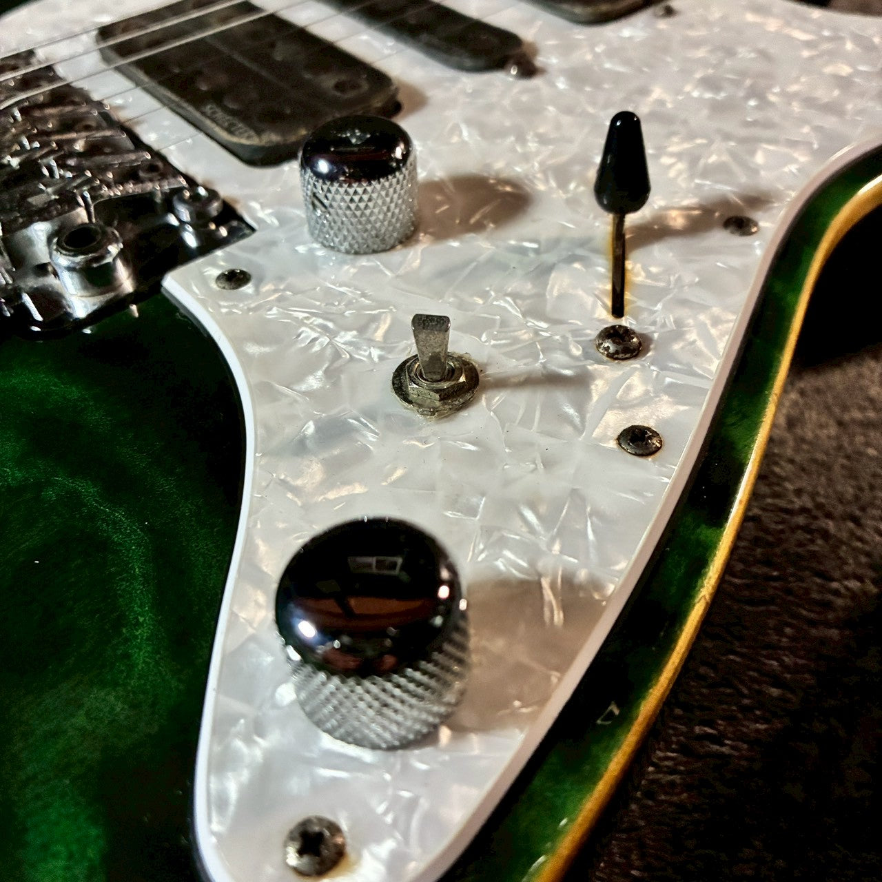 SCHECTER	SD-2-24-AL See-thru Green 【3.8kg】【USED】